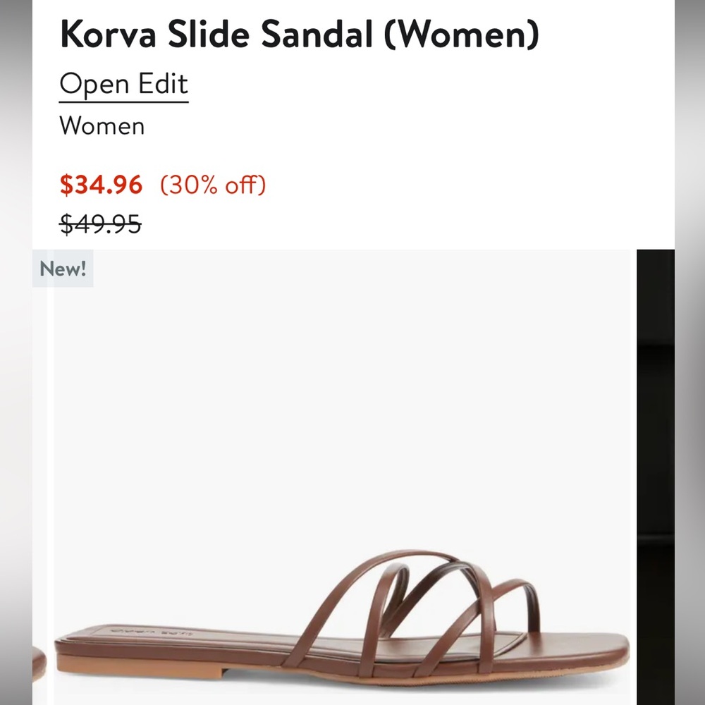 NORDSTROM OPEN EDIT KORVA SANDAL